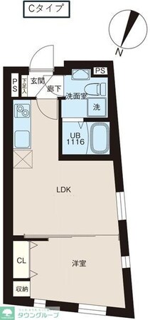 レピュア北池袋駅前レジデンスの物件間取画像
